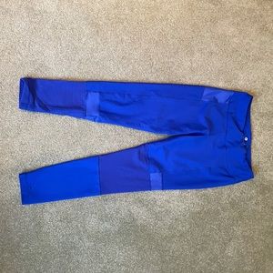 Super Unique Neon Blue Leggings